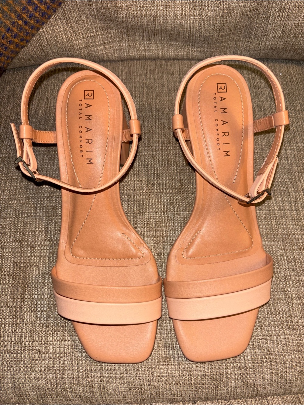 Ramarim Total Comfort Block Heel Sandals- 7 - Picture 3 of 8